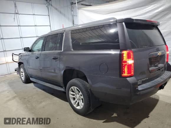 2017 Chevrolet Suburban LT с VIN 1GNSKHKC5HR165128, выставлен на аукционе Copart как лот 66554175 с пробегом 120 612 миль миль и Списание • Salvage title. История ставок и продаж доступна на DreamBid. Изображение 2.