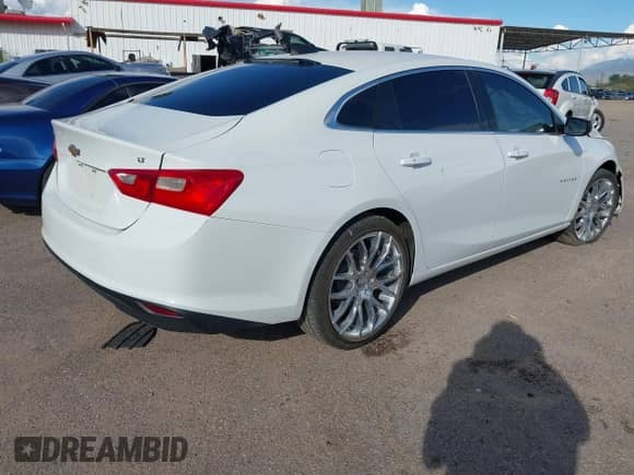 2016 Chevrolet Malibu LS with VIN 1G1ZB5ST1GF257447, listed as a IAAI auction lot 43273696 with 118,354 mi miles and . Bid and sale history available at DreamBid. Image 4.