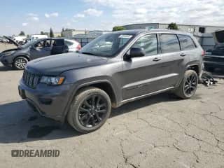2017 Jeep Grand Cherokee Altitude with VIN 1C4RJEAG0HC956232, listed as a Copart auction lot 70948505 with 83,570 mi miles and Salvage title. Bid and sale history available at DreamBid. Image 1.