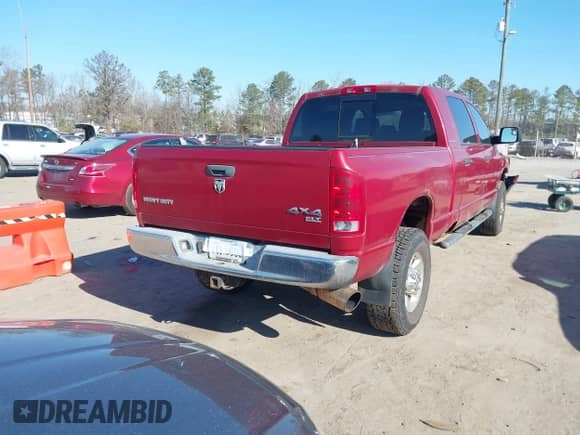 2006 Dodge 2500 Laramie with VIN 3D7KS29C16G194799, listed as a IAAI auction lot 41675726 with 128,652 mi miles and . Bid and sale history available at DreamBid. Image 4.