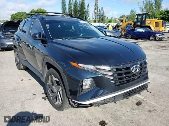 2022 Hyundai Tucson SEL Convenience with VIN KM8JFCA15NU051940, listed as a Copart auction lot 80375005 with 53,213 mi miles and Non repairable. Bid and sale history available at DreamBid. Image 14.