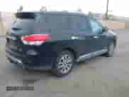 2013 Nissan Pathfinder Platinum with VIN 5N1AR2MN9DC636167, listed as a IAAI auction lot 41518290 with 129,832 mi miles and . Bid and sale history available at DreamBid. Image 4.