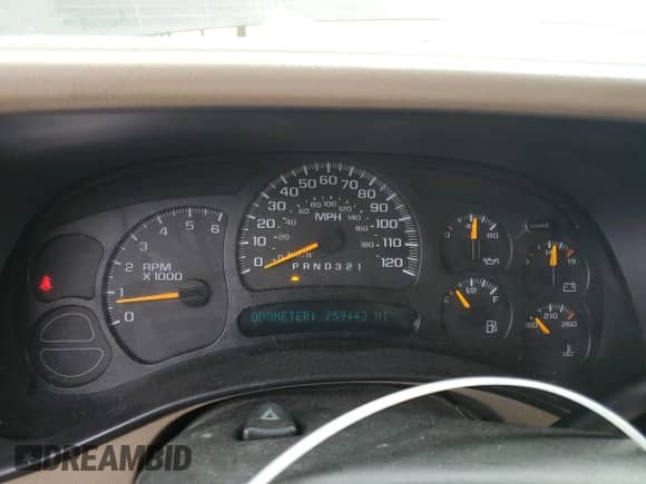2006 Chevrolet Tahoe Z71 with VIN 1GNEC13T76R119054, listed as a Copart auction lot 65065605 with 259,443 mi miles and Salvage title. Bid and sale history available at DreamBid. Image 9.