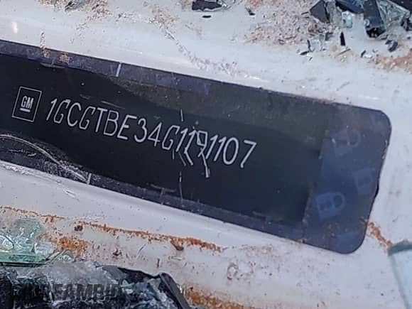 2016 Chevrolet Colorado 4WD WT с VIN 1GCGTBE34G1191107, выставлен на аукционе IAAI как лот 42040690 с пробегом 210 108 миль миль и . История ставок и продаж доступна на DreamBid. Изображение 9.