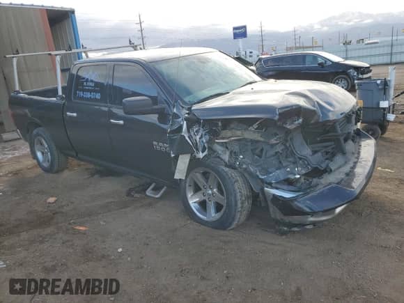 2015 Ram 1500 Big Horn with VIN 1C6RR7TT8FS746261, listed as a Copart auction lot 89356615 with 160,236 mi miles and Salvage title. Bid and sale history available at DreamBid. Image 4.