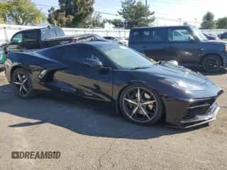 2023 Chevrolet Corvette 1LT с VIN 1G1YA2D48P5103696, выставлен на аукционе Copart как лот 70612644 с пробегом 20 869 миль миль и Списание • Salvage title. История ставок и продаж доступна на DreamBid. Изображение 4.