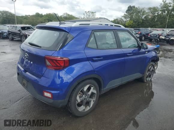 2023 Hyundai Venue SEL с VIN KMHRC8A38PU245326, выставлен на аукционе Copart как лот 72057405 с пробегом 9 165 миль миль и Списание • Salvage title. История ставок и продаж доступна на DreamBid. Изображение 3.