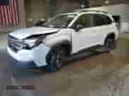 2025 Subaru Forester Premium z VIN JF2SLDDC7SH475050, wystawiony jako Copart lot #80827685 z przebiegiem 14 903 mil mil oraz Szkoda całkowita • Salvage title. Historia ofert i sprzedaży dostępna na DreamBid. Obrazek 1.