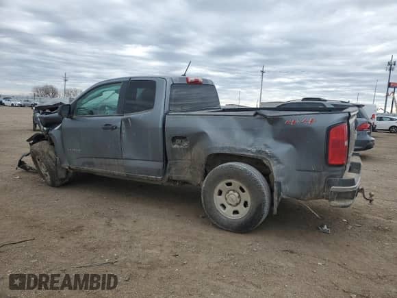 2019 Chevrolet Colorado 4WD Work Truck с VIN 1GCHTBEN1K1346646, выставлен на аукционе Copart как лот 50396175 с пробегом 121 878 миль миль и Списание • Salvage title. История ставок и продаж доступна на DreamBid. Изображение 2.