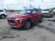 2025 Chevrolet Trax LT with VIN KL77LHEP4SC254755, listed as a IAAI auction lot 43366560 with 3,396 mi miles and . Bid and sale history available at DreamBid. Image 2.