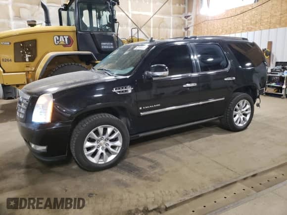 2009 Cadillac Escalade with VIN 1GYFK23249R197075, listed as a Copart auction lot 62199165 with 237,734 mi miles and Salvage title. Bid and sale history available at DreamBid. Image 1.