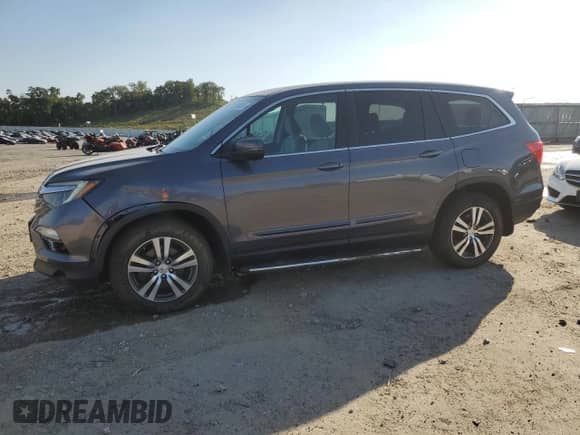 2016 Honda Pilot EX with VIN 5FNYF6H35GB002762, listed as a Copart auction lot 81909635 with 213,649 mi miles and Non repairable. Bid and sale history available at DreamBid. Image 1.