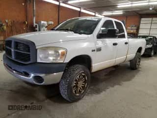 2007 Dodge 2500 SLT with VIN 3D7KS28D77G806564, listed as a Copart auction lot 80498515 with 213,685 mi miles and Clean title. Bid and sale history available at DreamBid. Image 1.