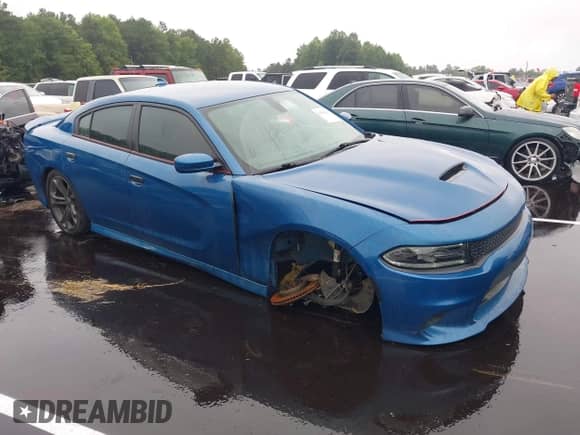 2020 Dodge Charger R/T with VIN 2C3CDXCT4LH183312, listed as a IAAI auction lot 42936823 with 94,469 mi miles and . Bid and sale history available at DreamBid. Image 1.