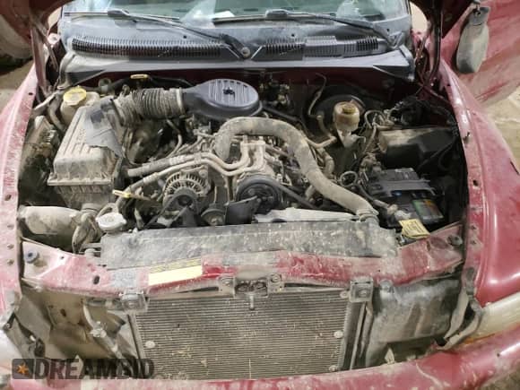 1999 Dodge Durango with VIN 1B4HS28Y0XF535448, listed as a Copart auction lot 57533495 with 208,527 mi miles and Salvage title. Bid and sale history available at DreamBid. Image 12.