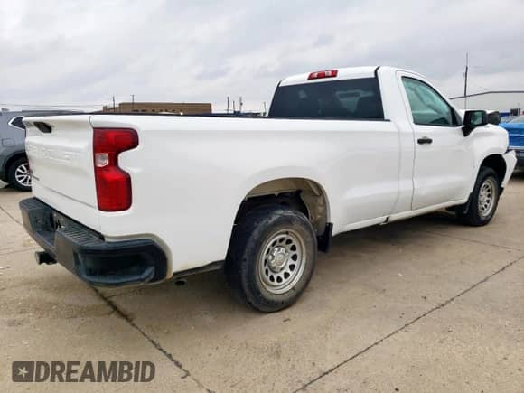 2021 Chevrolet Silverado 1500 Work Truck with VIN 3GCNWAEH5MG270464, listed as a Copart auction lot 54856275 with 58,997 mi miles and Clean title. Bid and sale history available at DreamBid. Image 3.
