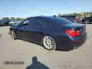 2012 BMW 7 Series 750Li xDrive with VIN WBAKC8C52CC436256, listed as a Copart auction lot 80073025 with Not provided miles and Salvage title. Bid and sale history available at DreamBid. Image 2.