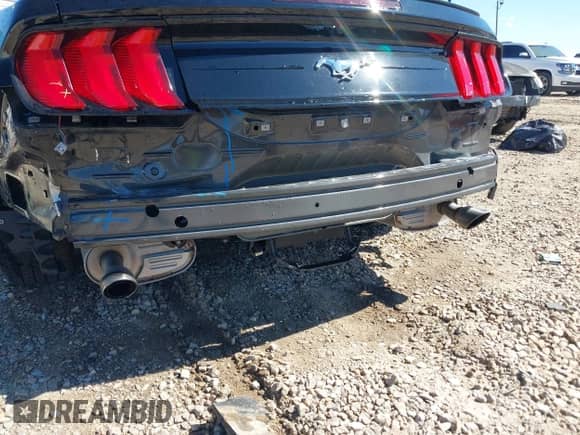 2023 Ford Mustang EcoBoost with VIN 1FATP8UH1P5105379, listed as a IAAI auction lot 41655830 with 27,611 mi miles and . Bid and sale history available at DreamBid. Image 6.