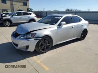 2011 Lexus IS 350 with VIN JTHBE5C20B5025313, listed as a Copart auction lot 42954785 with 228,880 mi miles and Salvage title. Bid and sale history available at DreamBid. Image 1.