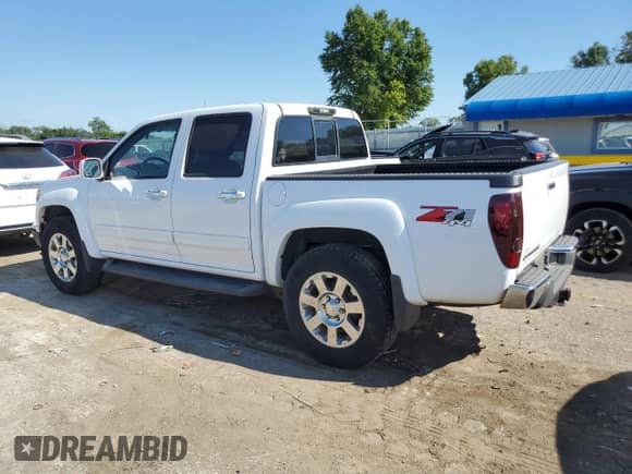 2012 Chevrolet Colorado 2LT with VIN 1GCHTDFE6C8141987, listed as a Copart auction lot 68915145 with 114,874 mi miles and Salvage title. Bid and sale history available at DreamBid. Image 2.