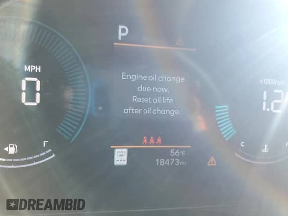 2025 Hyundai Sonata SEL с VIN KMHL64JA4SA456585, выставлен на аукционе Copart как лот 86165485 с пробегом 18 473 миль миль и Чистый • Clean title. История ставок и продаж доступна на DreamBid. Изображение 9.