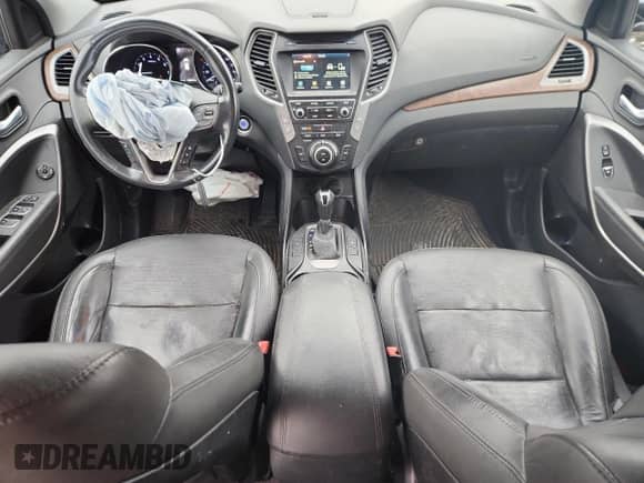 2018 Hyundai Santa Fe 2.0T with VIN 5XYZUDLA5JG549440, listed as a Copart auction lot 70559825 with 128,417 mi miles and Salvage title. Bid and sale history available at DreamBid. Image 8.