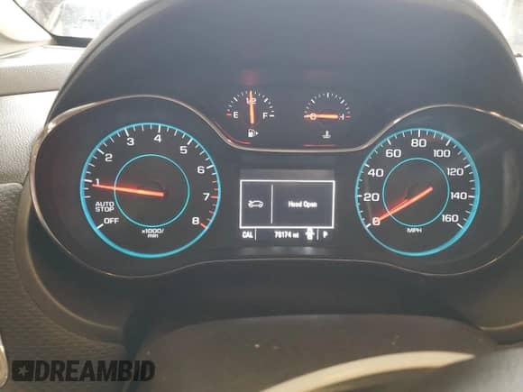 2017 Chevrolet Cruze LT with VIN 1G1BE5SM0H7232701, listed as a Copart auction lot 62901715 with 76,174 mi miles and Salvage title. Bid and sale history available at DreamBid. Image 9.