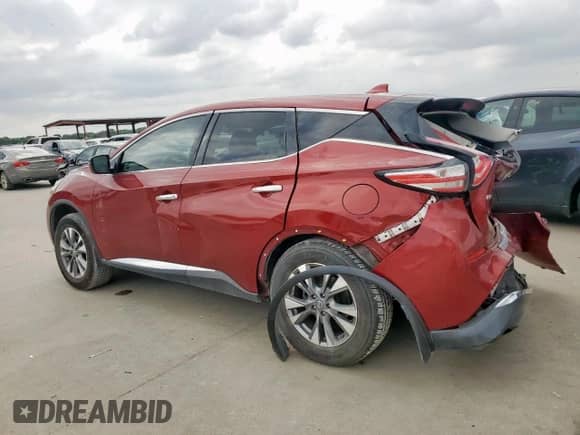 2018 Nissan Murano SV z VIN 5N1AZ2MG9JN165364, wystawiony jako Copart lot #71133995 z przebiegiem 249 113 mil mil oraz Szkoda całkowita • Salvage title. Historia ofert i sprzedaży dostępna na DreamBid. Obrazek 2.