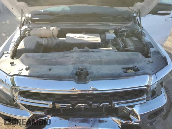 2022 Ram 1500 Big Horn z VIN 1C6RRFMGXNN433060, wystawiony jako Copart lot #76702614 z przebiegiem 49 016 mil mil oraz Szkoda całkowita • Salvage title. Historia ofert i sprzedaży dostępna na DreamBid. Obrazek 11.