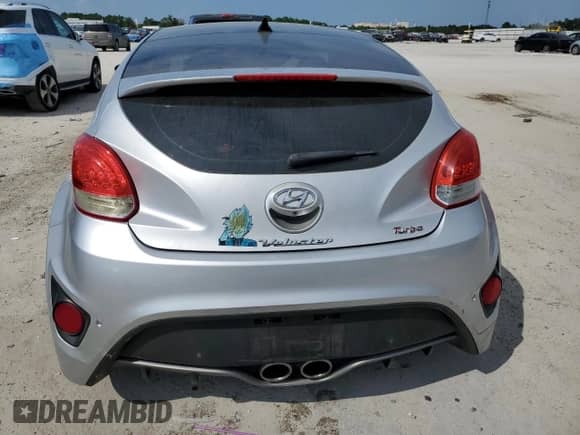 2013 Hyundai Veloster Turbo с VIN KMHTC6AE2DU101116, выставлен на аукционе Copart как лот 81190935 с пробегом 56 459 миль миль и Списание • Salvage title. История ставок и продаж доступна на DreamBid. Изображение 6.