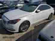 2016 Hyundai Genesis 3.8L z VIN KMHGN4JE5GU107528, wystawiony jako Copart lot #74953064 z przebiegiem Nie podano mil oraz Nie do naprawy • Non repairable. Historia ofert i sprzedaży dostępna na DreamBid. Obrazek 1.