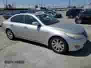 2010 Hyundai Genesis with VIN KMHGC4DE6AU083653, listed as a Copart auction lot 57165075 with 133,843 mi miles and Salvage title. Bid and sale history available at DreamBid. Image 4.