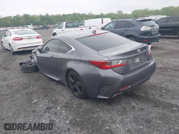2016 Lexus RC 200t F Sport с VIN JTHHA5BC8G5003860, выставлен на аукционе IAAI как лот 42172573 с пробегом 99 582 миль миль и . История ставок и продаж доступна на DreamBid. Изображение 3.
