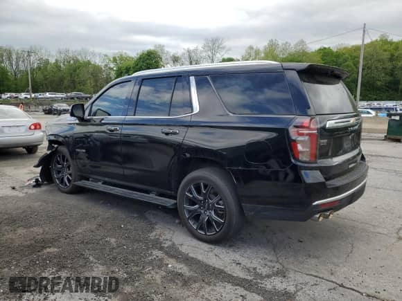 2023 Chevrolet Tahoe High Country с VIN 1GNSKTKL0PR322033, выставлен на аукционе Copart как лот 55501225 с пробегом Не указан миль и Списание • Salvage title. История ставок и продаж доступна на DreamBid. Изображение 2.