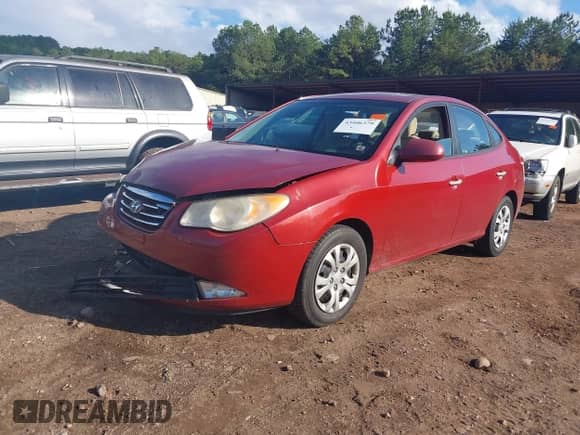 2010 Hyundai Elantra GLS with VIN KMHDU4AD8AU079146, listed as a IAAI auction lot 43406379 with Not provided miles and . Bid and sale history available at DreamBid. Image 2.