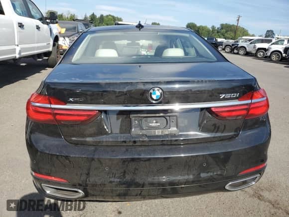 2018 BMW 7 Series ALPINA B7 xDrive with VIN WBA7F2C55JG424568, listed as a Copart auction lot 67770035 with 52,389 mi miles and Salvage title. Bid and sale history available at DreamBid. Image 6.
