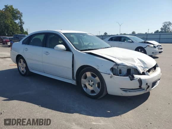 2011 Chevrolet Impala LS Fleet with VIN 2G1WF5EK3B1321403, listed as a Copart auction lot 81443685 with 159,872 mi miles and Salvage title. Bid and sale history available at DreamBid. Image 4.