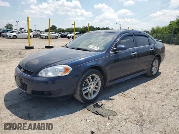 2012 Chevrolet Impala LTZ z VIN 2G1WC5E32C1213194, wystawiony jako Copart lot #67763315 z przebiegiem 106 856 mil mil oraz Szkoda całkowita • Salvage title. Historia ofert i sprzedaży dostępna na DreamBid. Obrazek 1.