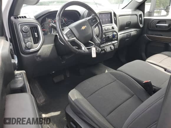2022 Chevrolet Silverado 2500HD with VIN 1GC0YNE73NF320025, listed as a Copart auction lot 61838755 with 23,002 mi miles and Salvage title. Bid and sale history available at DreamBid. Image 8.