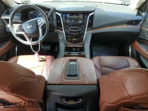 2017 Cadillac Escalade Luxury with VIN 1GYS4BKJ7HR369180, listed as a Copart auction lot 70288195 with 80,570 mi miles and Salvage title. Bid and sale history available at DreamBid. Image 8.