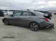 2025 Hyundai Elantra Limited with VIN KMHLP4DGXSU980237, listed as a Copart auction lot 81941265 with 2,342 mi miles and Salvage title. Bid and sale history available at DreamBid. Image 2.