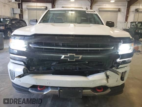 2017 Chevrolet Silverado 1500 LTZ with VIN 3GCUKSECXHG402092, listed as a Copart auction lot 66184525 with 134,501 mi miles and Salvage title. Bid and sale history available at DreamBid. Image 5.