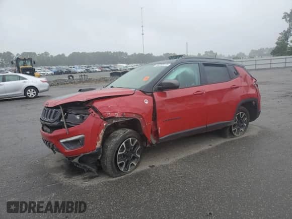 2019 Jeep Compass Trailhawk с VIN 3C4NJDDBXKT800042, выставлен на аукционе Copart как лот 80269415 с пробегом 146 688 миль миль и Списание • Salvage title. История ставок и продаж доступна на DreamBid. Изображение 1.