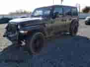 2021 Jeep Wrangler Unlimited Sport S with VIN 1C4HJXDN3MW776222, listed as a Copart auction lot 49996875 with 44,080 mi miles and Salvage title. Bid and sale history available at DreamBid. Image 1.