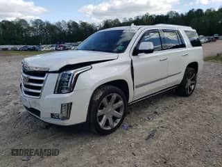 2016 Cadillac Escalade Premium Collection with VIN 1GYS4CKJ6GR397332, listed as a Copart auction lot 84783345 with 122,978 mi miles and Salvage title. Bid and sale history available at DreamBid. Image 1.