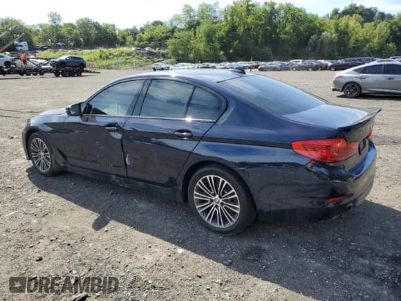 2020 BMW 5 Series 530i xDrive с VIN WBAJR7C0XLWW82026, выставлен на аукционе Copart как лот 69271555 с пробегом 61 381 миль миль и Списание • Salvage title. История ставок и продаж доступна на DreamBid. Изображение 2.