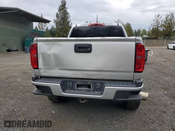 2017 Chevrolet Colorado 4WD Z71 with VIN 1GCPTDE17H1245575, listed as a Copart auction lot 84303515 with 127,760 mi miles and Salvage title. Bid and sale history available at DreamBid. Image 6.