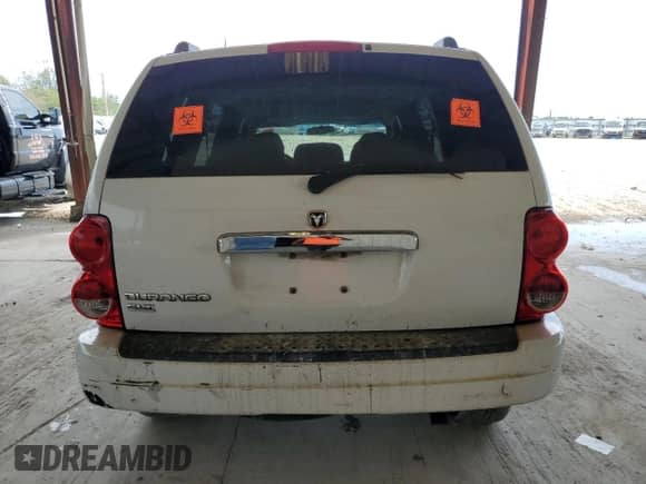 2005 Dodge Durango SLT with VIN 1D4HD48N15F532623, listed as a Copart auction lot 64548945 with 269,458 mi miles and Salvage title. Bid and sale history available at DreamBid. Image 6.