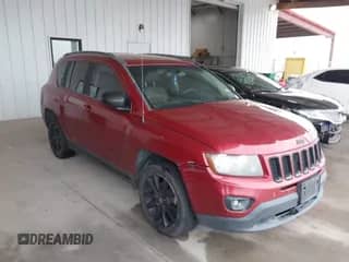 2014 Jeep Compass Sport with VIN 1C4NJCBA8ED821891, listed as a IAAI auction lot 41908178 with 178,772 mi miles and . Bid and sale history available at DreamBid. Image 1.
