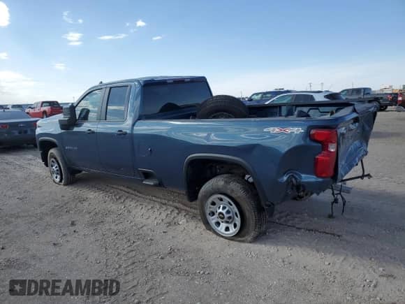 2024 Chevrolet Silverado 3500 с VIN 1GC5YSE71RF278965, выставлен на аукционе Copart как лот 77551444 с пробегом 6 239 миль миль и Списание • Salvage title. История ставок и продаж доступна на DreamBid. Изображение 2.